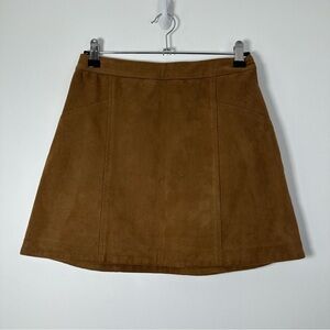 Abercrombie & Fitch Women’s Faux Suede Mini Skirt Tan Size 0